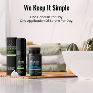 Skin Clinic for Hair Serum and Tablet Kit
