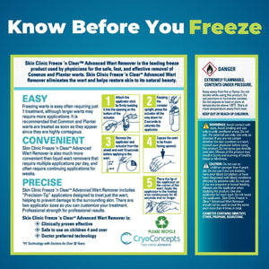 FREEZE 'n CLEAR Advanced Wart Remover